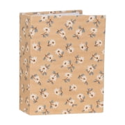 Photo Album 4x6 - 100 Photos Capacity 1-Pocket Memory Book - Soft Fabric Cover Gift for Family Baby Wedding