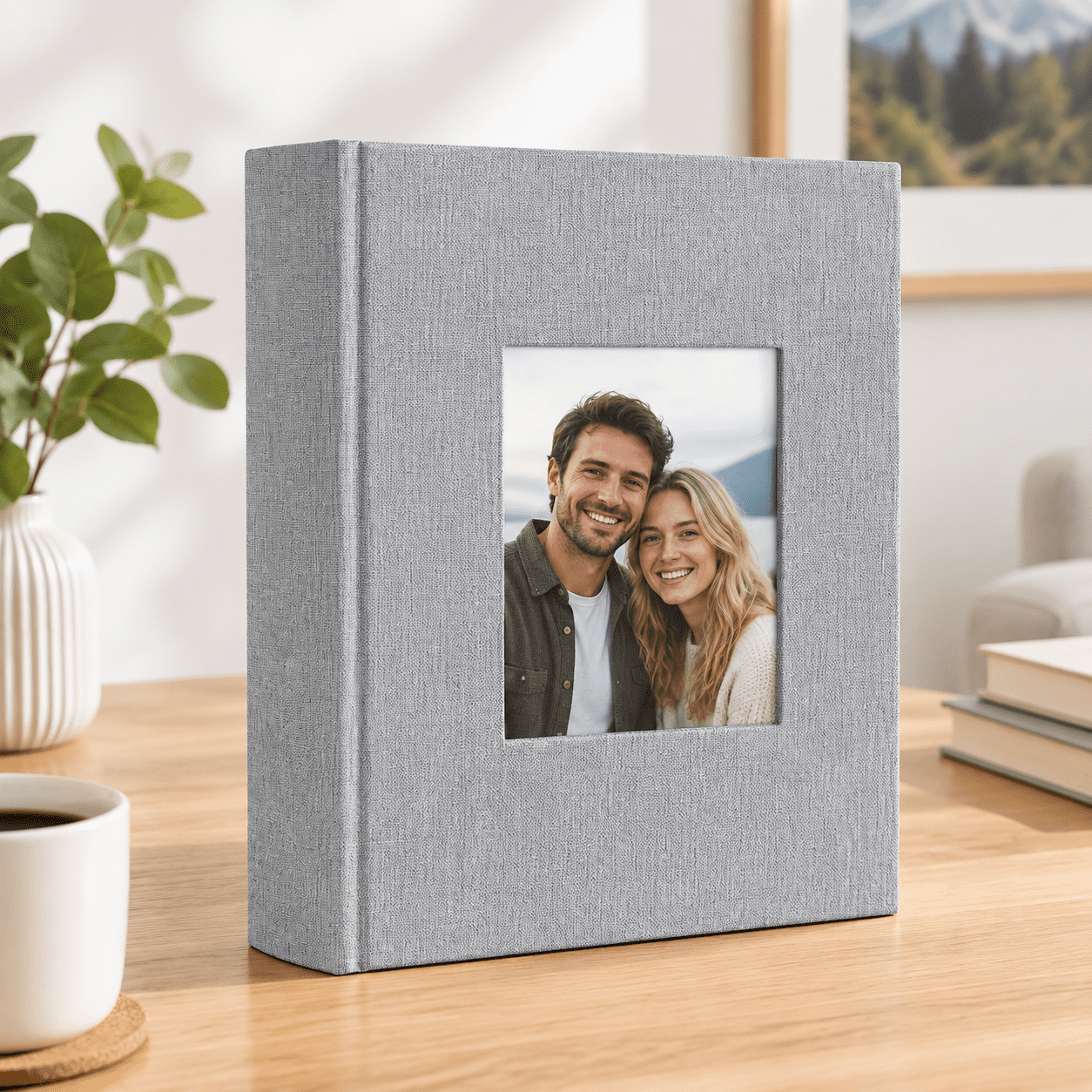Child Memory Book Photo Album 4x6 With 300 Pockets Slip-in Picture Albums Linen Cover ...
