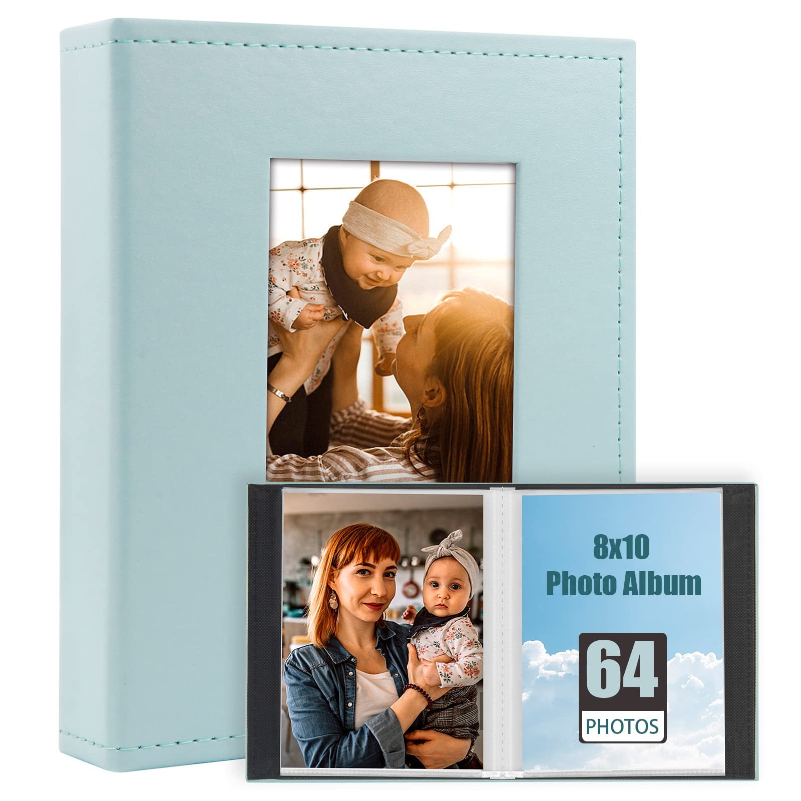Photo Album 8x10, 8x10 Photo Album Book, Art Portfolio Folder for 8x10
