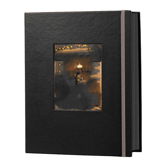 Photo Album 8x10 Linen Picture Book 26-Page Album Holds 100 Photos Art Presentation Folder for Picture or Certificates Storage