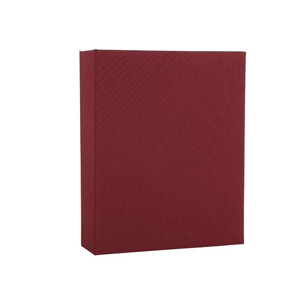 Photo Album Book, 4X6 Photo Album Holding 100 Pockets, Mini Photo Album 4X6 Linen Red Cover, Photo Albums 4X6 Pictures 6.5X4.5 Inch Size, Archival Acid-Free Insert Pocket Design