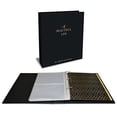 thumbnail image 1 of Photo Album Set, 3-Ring Binder 8.5" x 9.5", with 50 Clear Heavyweight 2-Pocket Sleeves & 6 Tab Dividers, by Better Office Products, holds 200 4x6 Photos (Beautiful Life), 1 of 6