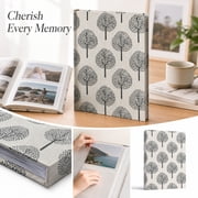 Photo Album for 4x6 Holds 100 Photos, Cover Picture Photo Book for Family Wedding Anniversary Baby Vacation,Photo Storage,Six Styles Options
