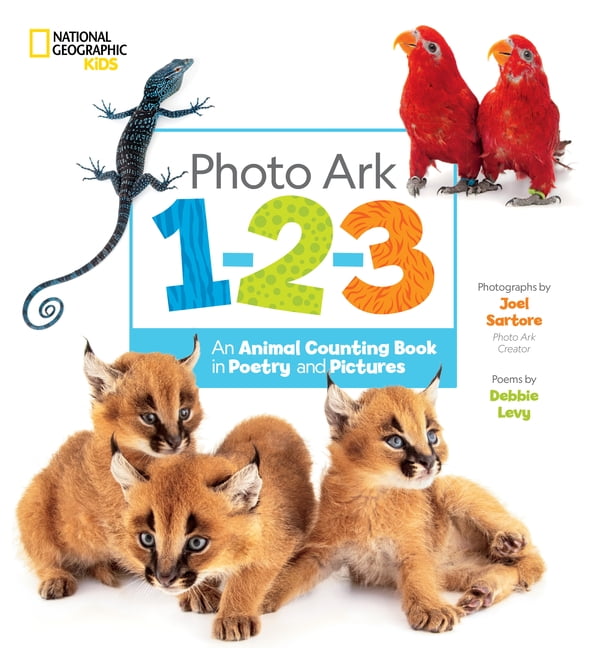 Photo Ark 1-2-3 Animal Counting Book in Poetry and Pictures