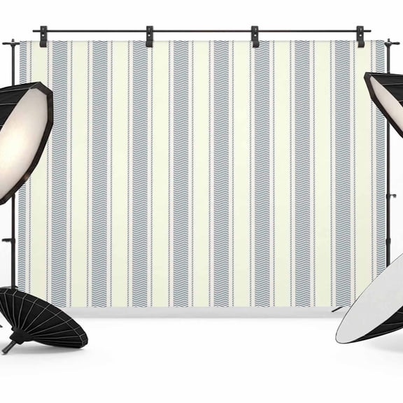 Photo Backdrop 5x7 ft Blue Stripes Photography Backdrops Curtains Picture Wall Covering Vertical Striped Line Photo Booth Drapes for Backdrop Photoshoot Wedding Party Birthday Background Screen