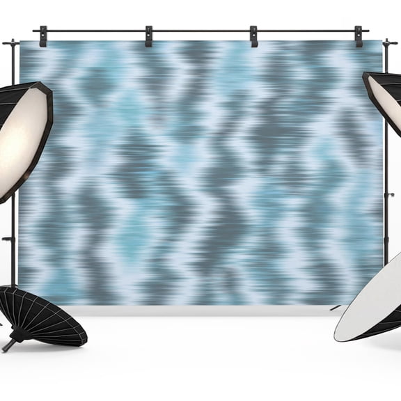 Photo Backdrop 5x7 ft Blue Tie-dye Photography Backdrops Picture Wall Covering Modern Abstract Water Ripples Photo Booth Drapes for Backdrop Photoshoot Wedding Party Birthday Background Screen
