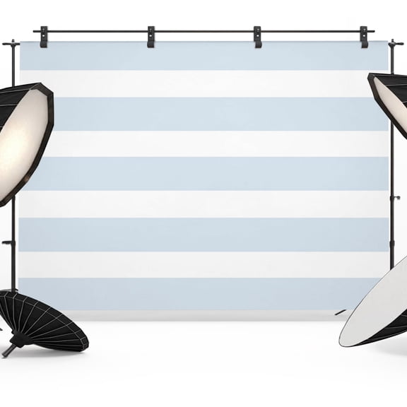 Photo Backdrop 5x7 ft Coast Blue Stripes Photography Backdrops Curtains Wall Covering Classic Striped Lines Photo Booth Drapes for Backdrop Photoshoot Wedding Party Birthday Background Screen