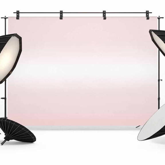 Photo Backdrop 5x7 ft Pink Ombre Photography Backdrops Curtains Picture Wall Covering Solid Color Photo Booth Drapes for Backdrop Photoshoot Wedding Party Birthday Background Screen