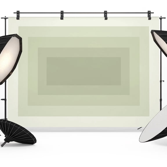 Photo Backdrop 5x7 ft Sage Green Squares Photography Backdrops CurtainsGradient Color Geometric Tunnel Photo Booth Drapes for Backdrop Photoshoot Wedding Party Birthday Background Screen