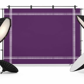 Photo Backdrop 5x7 ft Solid Purple Color Photography Backdrops Curtains Picture Wall Covering Purple Photo Booth Drapes for Backdrop Photoshoot Wedding Party Birthday Background Screen