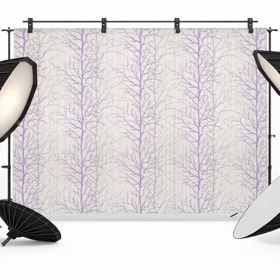Photo Backdrop 5x7 ft Tree Branch Photography Backdrops Curtains Picture Wall Covering Plant Purple Photo Booth Drapes for Backdrop Photoshoot Wedding Party Birthday Background Screen
