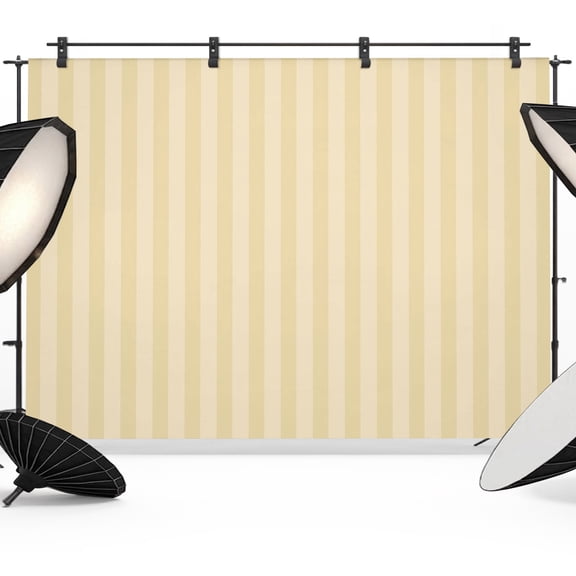 Photo Backdrop 5x7 ft Yellow Vertical Stripes Photography Backdrops Curtains Wall Covering Parallel Lines Striped Photo Booth Drapes for Backdrop Photoshoot Wedding Party Birthday Background Screen