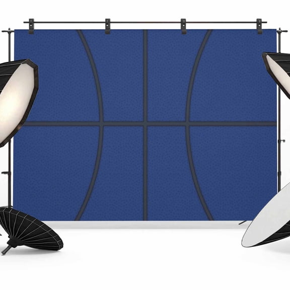 Photo Backdrop 8x10 ft Blue Basketball Court Photography Backdrops CurtainsSport Ball Game Athletics Photo Booth Drapes for Backdrop Photoshoot Wedding Party Birthday Background Screen