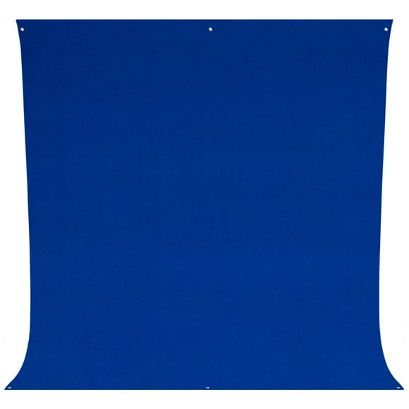 Westcott Photo Basics 9' x 10' Blue Screen Cotton Background - Bundle With Flashpoint 13' Background Support System