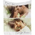 thumbnail image 1 of Photo Blanket Customized Customized Blanket Gifts for Best Friend Sister Family Dad Mom Daughter Son (7 Size), 1 of 6