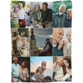 thumbnail image 1 of Photo Blankets with Your Own Design, Custom Personalised Blanket with Photo and Text, Soft Flannel Throw Blanket for Bed Chair Sofa Travel, Funny Gifts for Family Kids Friends Mother's Father's Day, 1 of 1