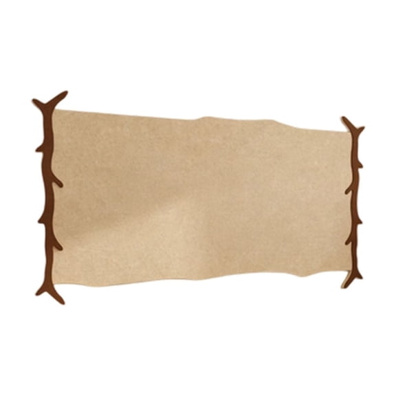 Photo Board 60x40cm Branch Border Fabric Note Board for Wall Decor Photo Display Organizer Home Office