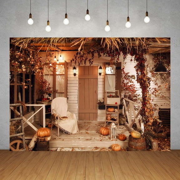 Photo Booth Backdrops Halloween Pumpkins r Vinyl Photography Backgrounds for Children Baby Family Photoph Photo Studio