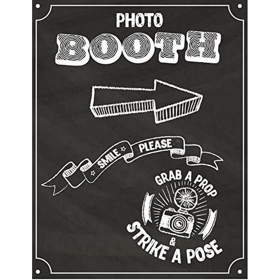 Photo Booth Prop Sign, Perfect for Weddings, Parties and Events, Vintage look.