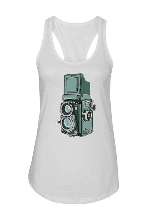 Photo Camera Tank Women -Image by Shutterstock, Female x-Small