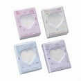 thumbnail image 1 of Photo Card Binder, 3 Inch Cute Photo Card Holder, Love Hollow Album, Pocket Collection Book, Photos, Small Cards, 1 of 7