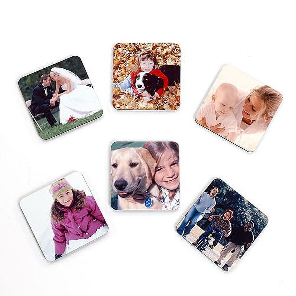 WALMART DIGITAL PHOTO CENTER Photo Coasters (6)
