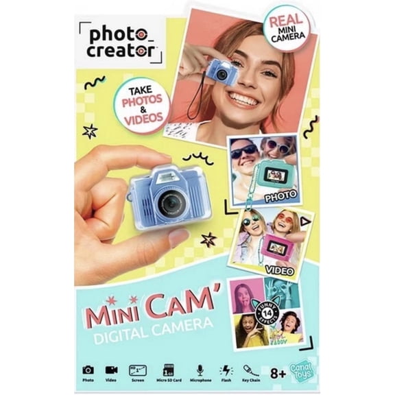 Photo Creator ORIGINAL MINI Cam Digital Camera Blue