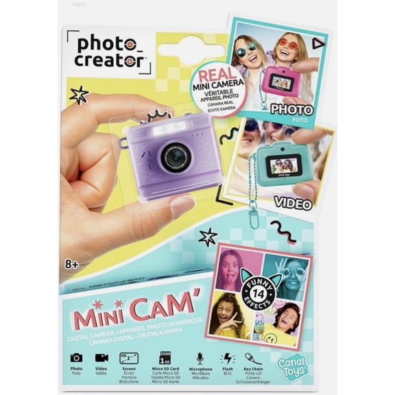 Photo Creator ORIGINAL MINI Cam Digital Camera Purple