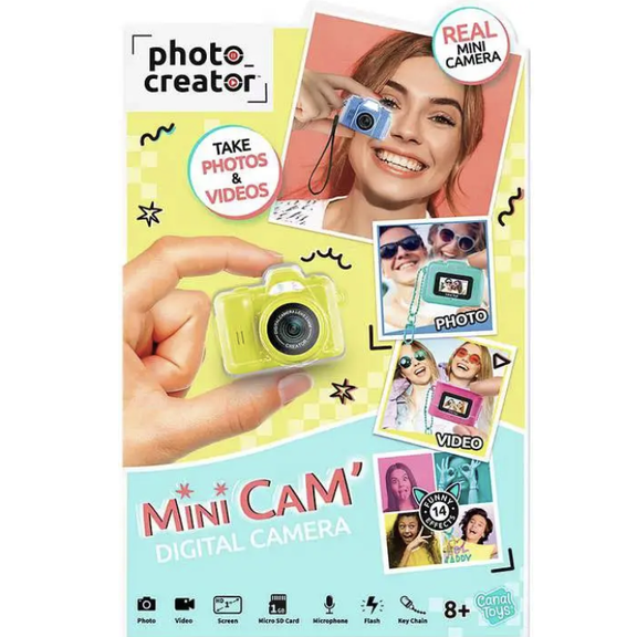 Photo Creator ORIGINAL MINI Cam Digital Camera Yellow
