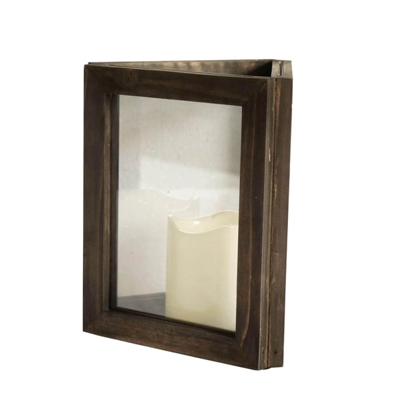 Photo Display Lantern with LED Candle
