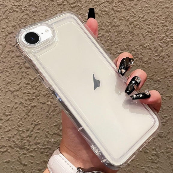 Photo Frame Airbag Shockproof TPU Phone Case For iPhone 16e