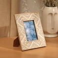 thumbnail image 1 of Photo Frame | Artistic Whitewash Wooden Picture Frame | 4x6", 1 of 5