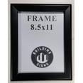 thumbnail image 1 of Photo Frame Black 8.5x11 Inches Front Loading Quick Poster Change, Wall Mounted, HEAVY DUTY, 1 of 2