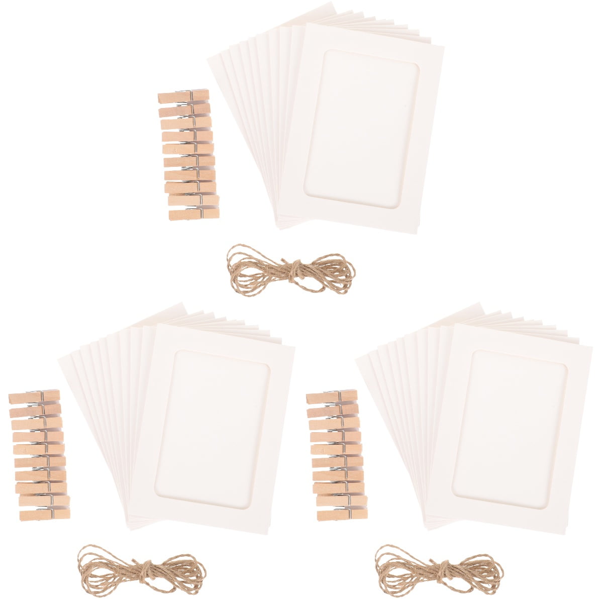 Photo Frame Jam Simple Cardstock Wall Collage Picture Frames Hanging