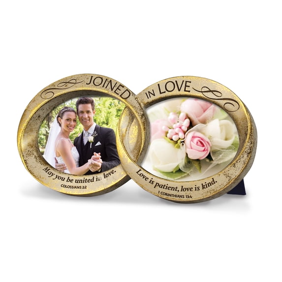 Photo Frame-Joined In Love Rings (#17987)