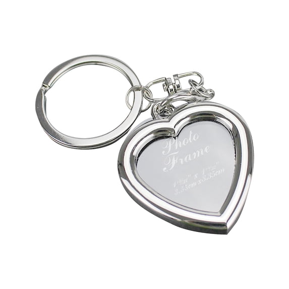 Photo Frame Keychain Couple Keepsake Memory Holder Unique Design Compact Portable Durable