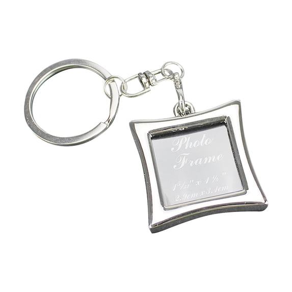 Photo Frame Keychain Couple Keepsake Memory Holder Unique Design Compact Portable Durable