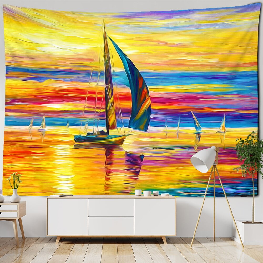 photo-frame-oil-painting-tapestry-wall-hanging-natural-landscape-art