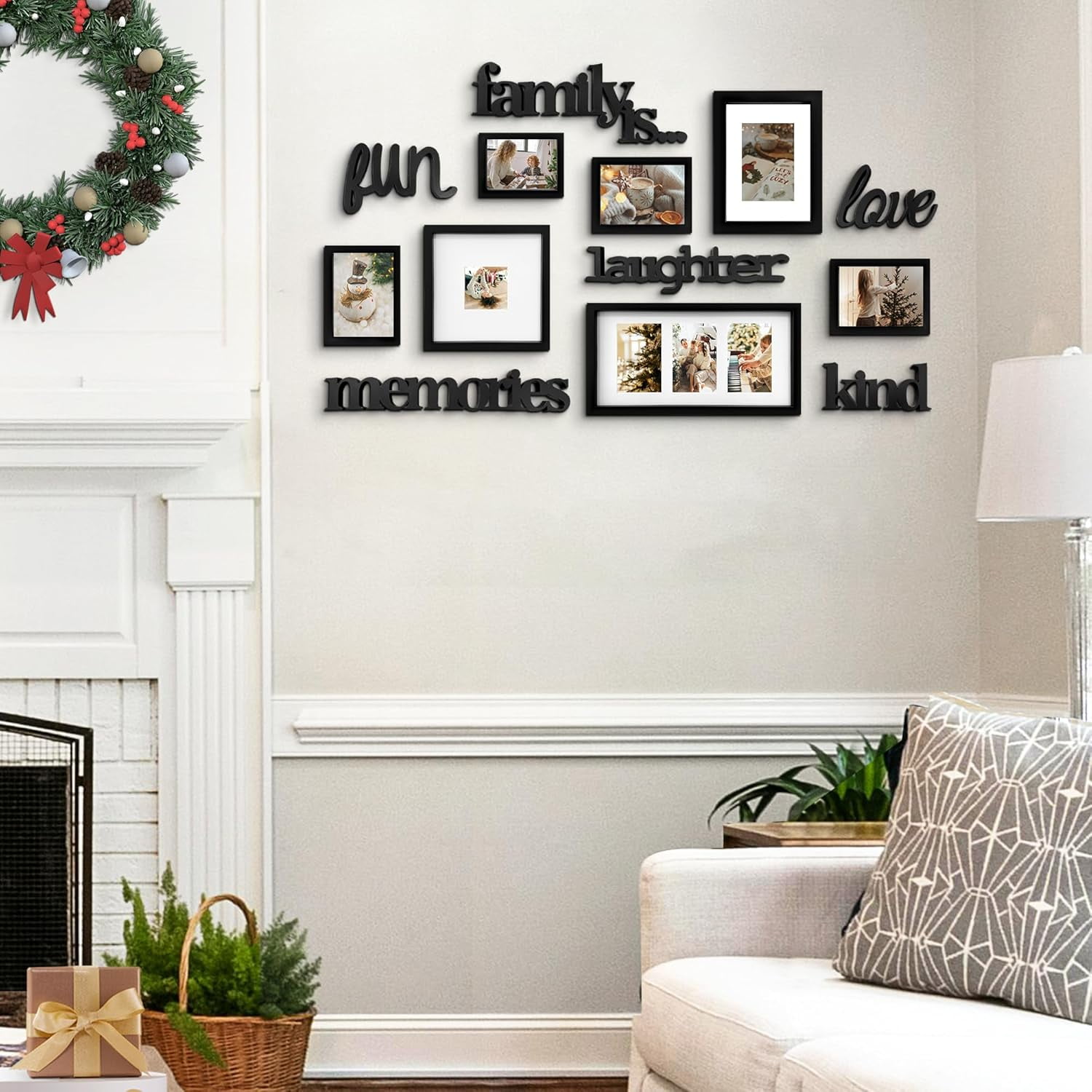 - Photo Frame | Plaque College Frame - Black Wall Decoration ...