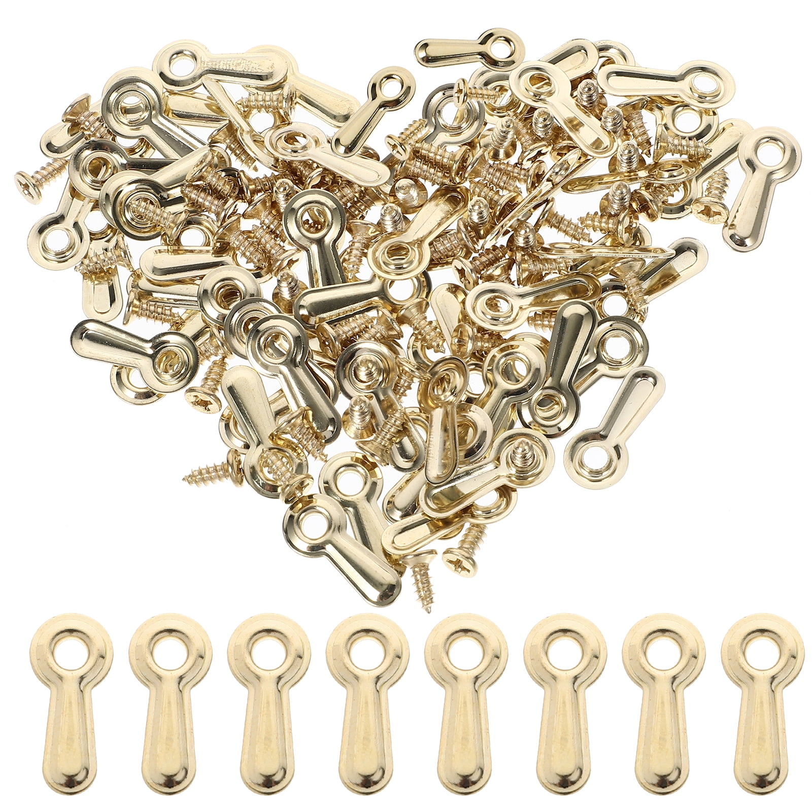 TANOM Photo Frame Rotate Button Fastener Backing Clips Hardware Poster