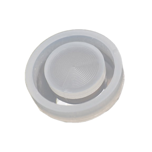 Photo Frame Round Ornament Resin Casting Silicone Mold Woman Keychain Decorative Pendant Mold for Crafts