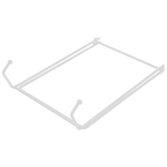 White Metal Picture Frame Stand for Tabletop Display, and Stylish Photo Holder