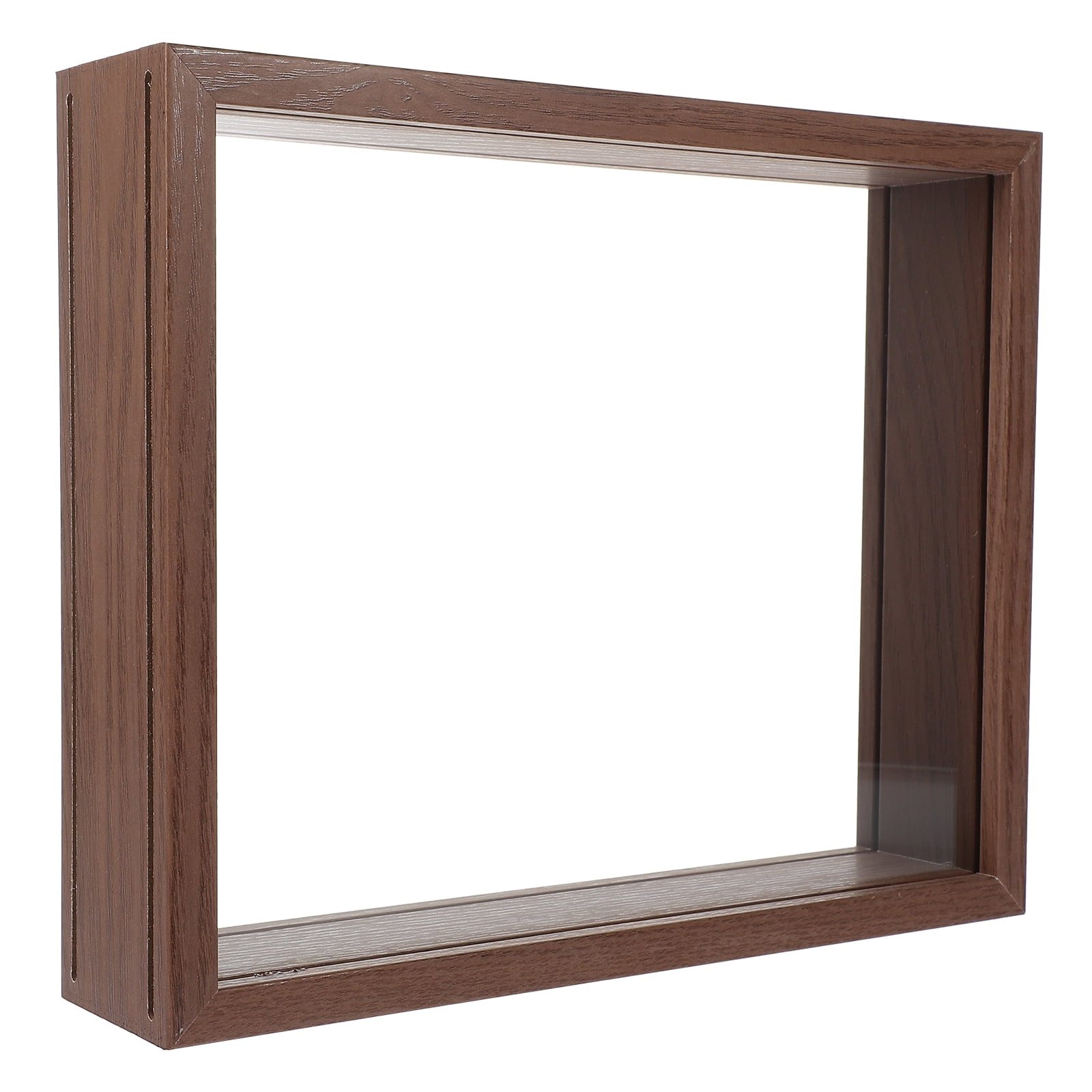 Masteelf Brown Glass Display Frame for Dried Flowers and Specimens ...