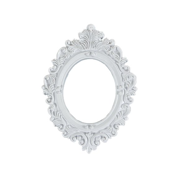 Photo Frame Wall Display for Home with High Definition Glass and Elegant Border – Metal Frame Alternative with Statue of Design