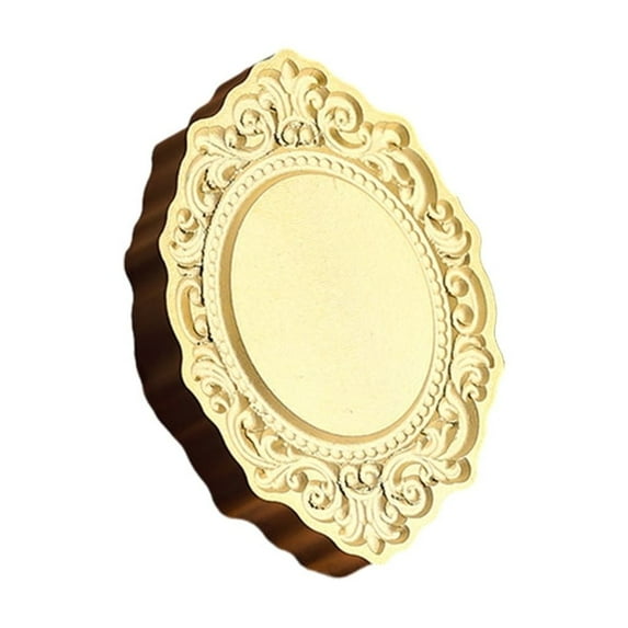 Photo Frame Wax Seal Stamp Vintage Can Hold Photos Sealing Stamp Head for Card