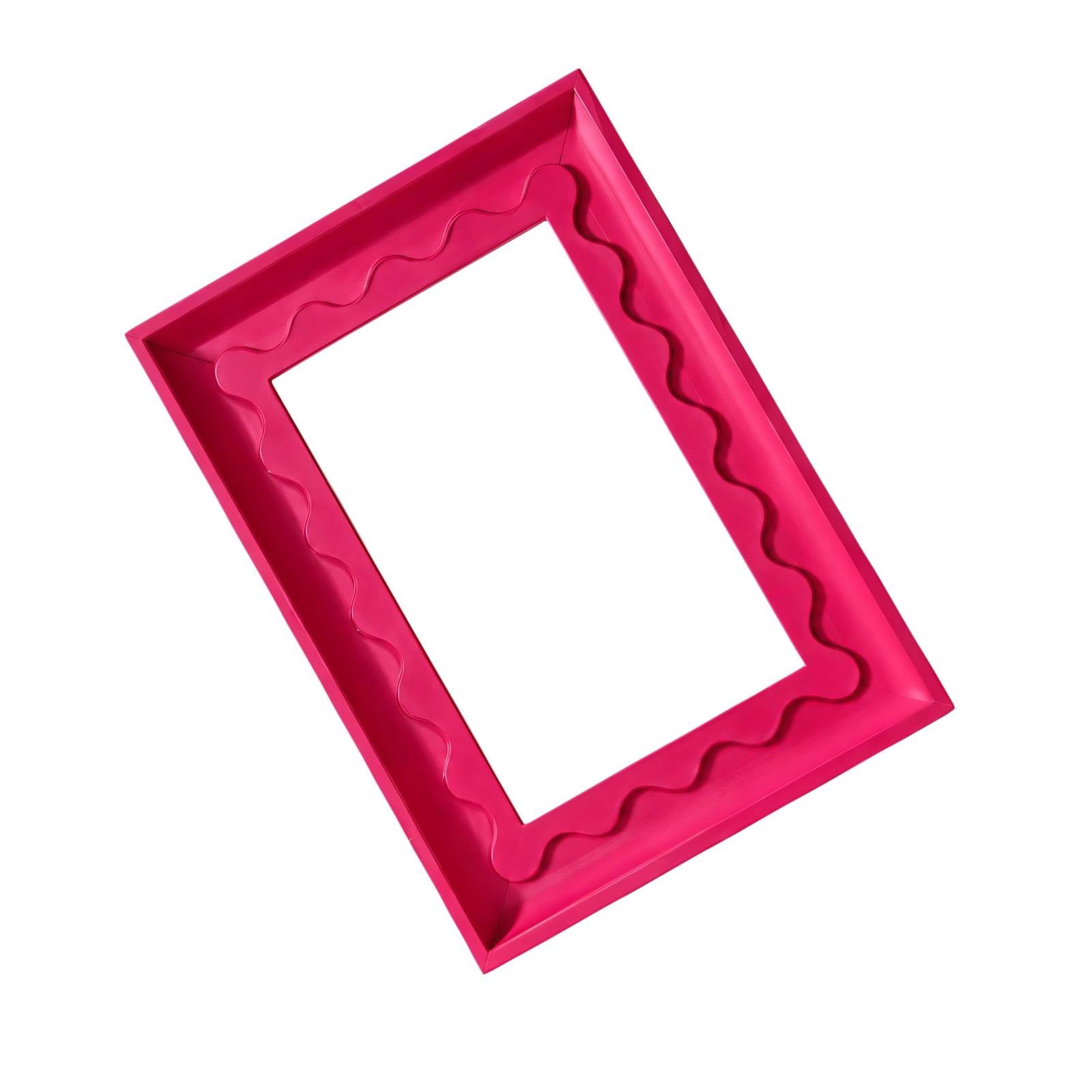 Photo Frame with Curved Design and Even Surfaces for Desk, Entryway ...