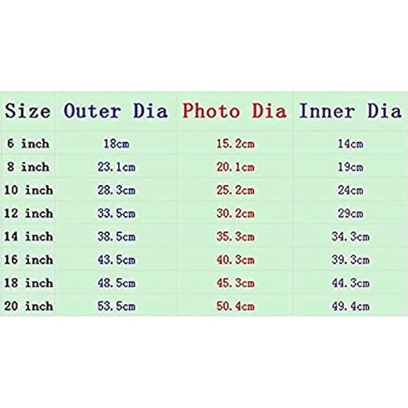 Photo Frames,14inch Black Round Wall Home Photo Frame DIY Hanging Multi Picture Photo Frames Living Room Photo Wooden Picture Frame Wall Decorations$$Home Decor, Kitchen, & Other