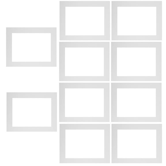 Photo Framing 10 Pcs Household Picture Frame Cardboard Paper Paperplates Room Decor Home Gallery Wall