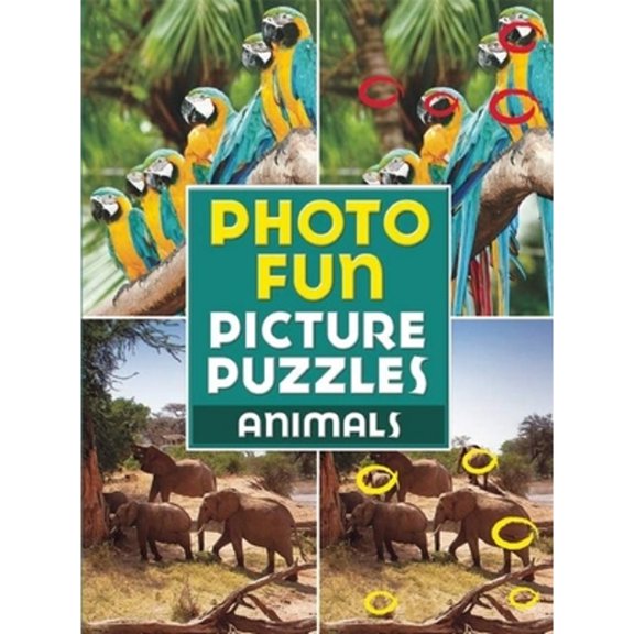 Pre-Owned Photo Fun Picture Puzzles: Animals (Paperback) 1607102250 9781607102250