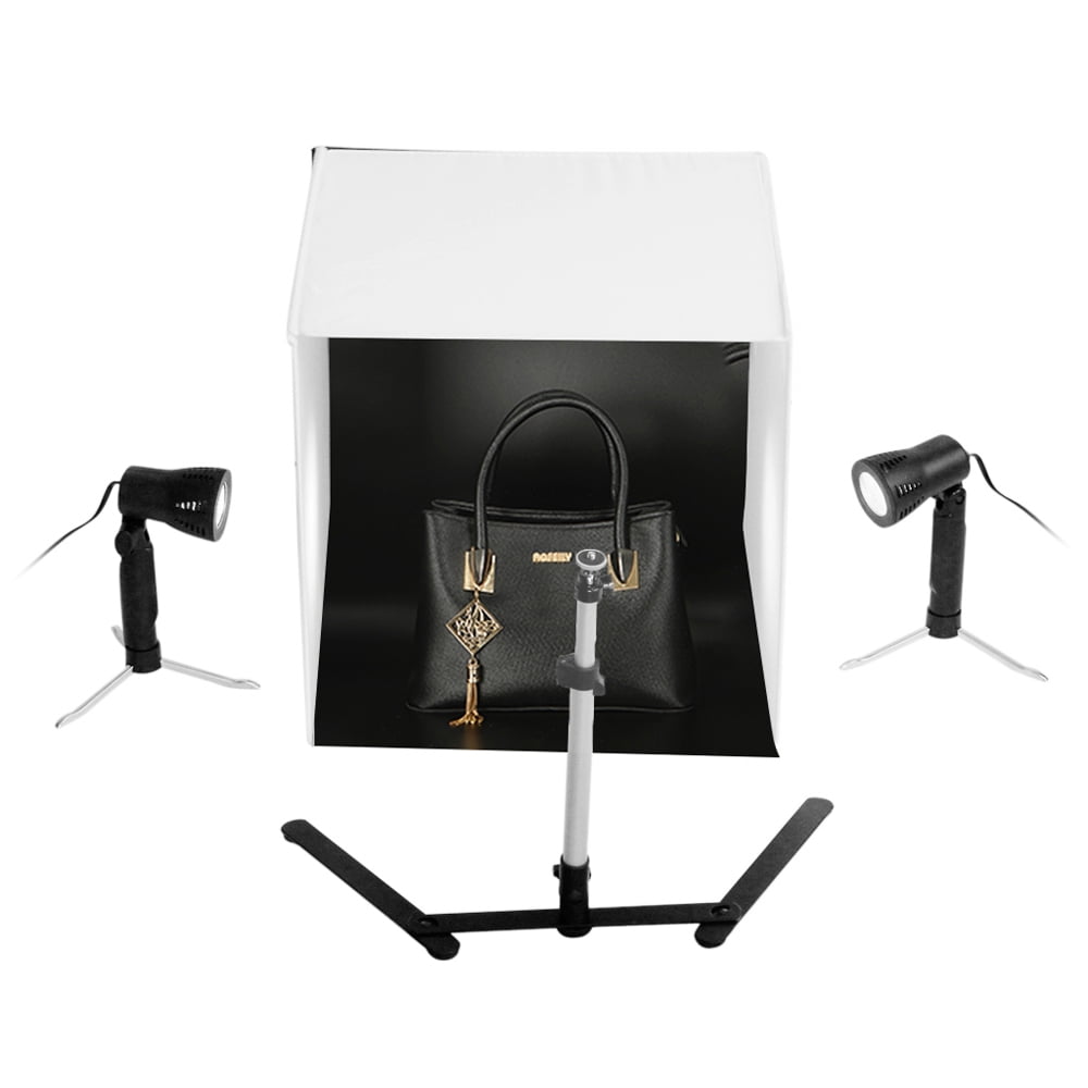Professional Brightness Dimmable Photo Shooting Tents Box 192pcs 5500K LED Lightbox Softbox Kits 24x24x24INCH for Photography Studio Lighting with 3